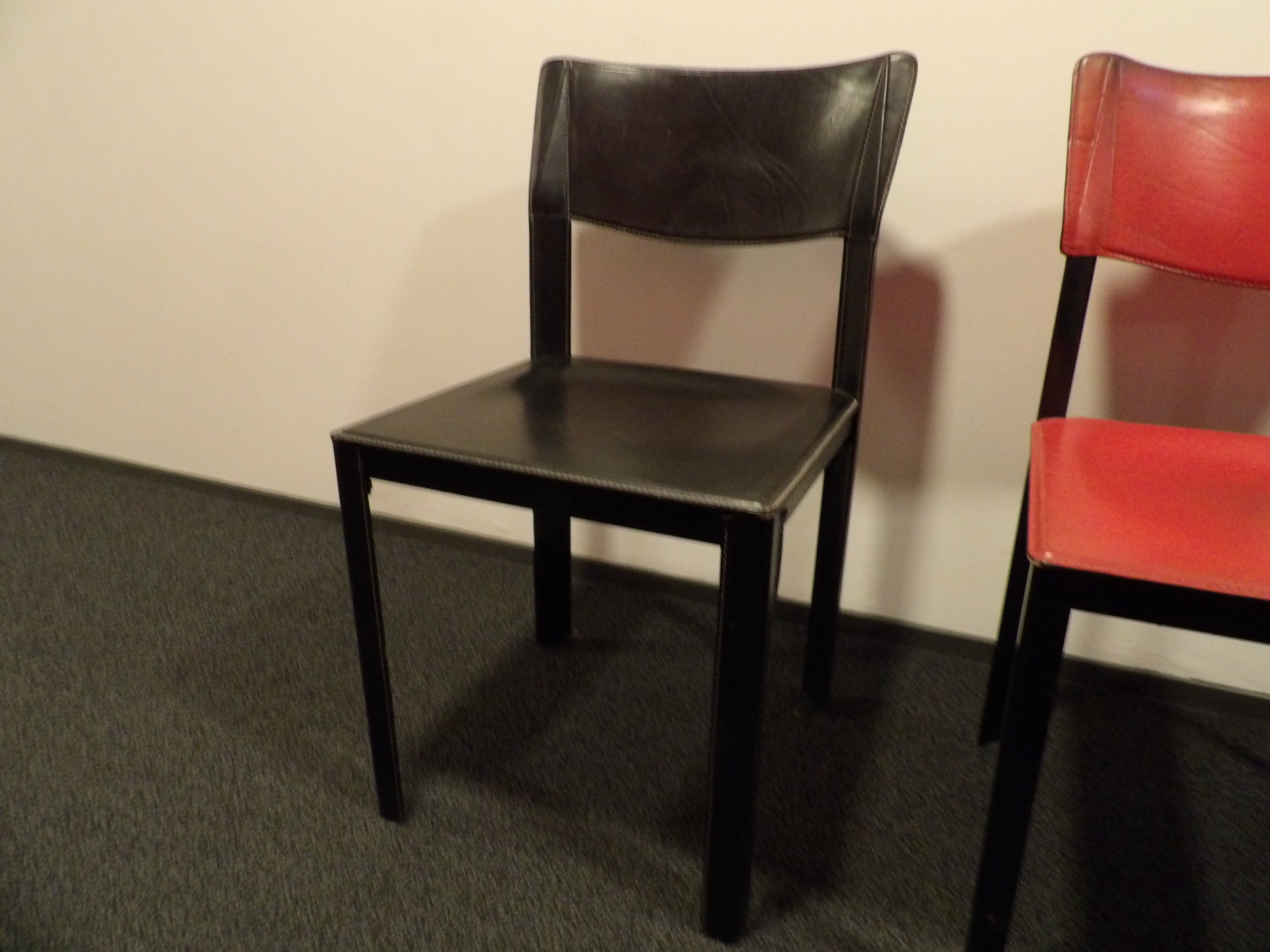 3 Enrico Pellizonni Eetkamer Stoelen Model Alex In Goede Staat image 5