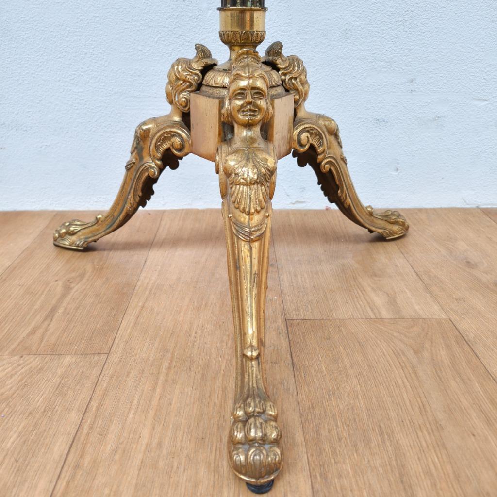 Goudkleurige Messing Kapstok, Hollywood Regency Hall Tree 5 image 8