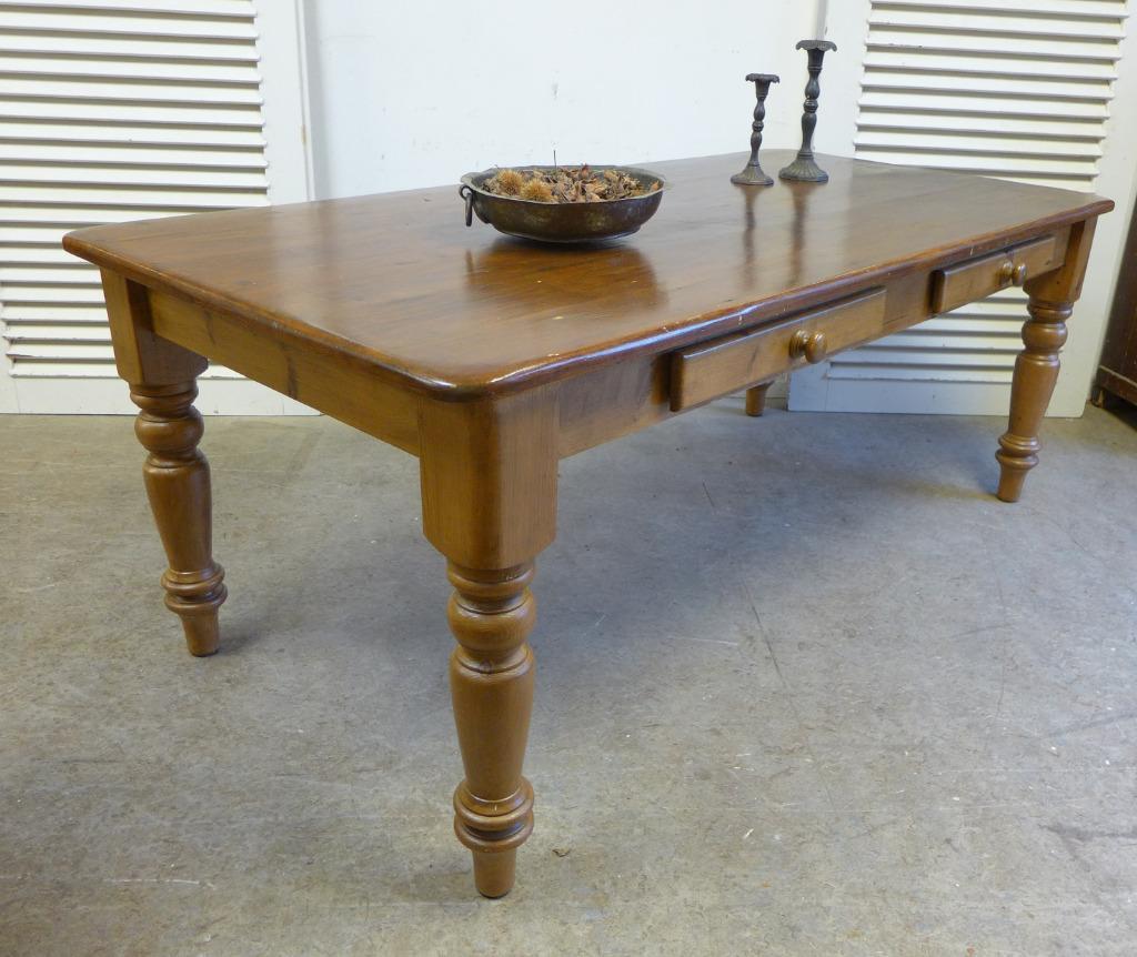 Prachtige Witte Landelijke Uitschuifbare Tafel image 25