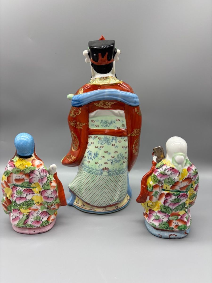 Set Chinese Goden Fu Lu Shou image 4
