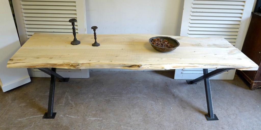 Prachtige Grote Boomstam Tuintafel 260 Cm image 13