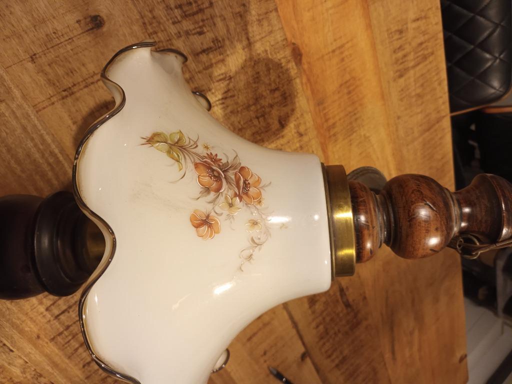 Klassiek Hanglamp Met Chique Glazen Kap image 6