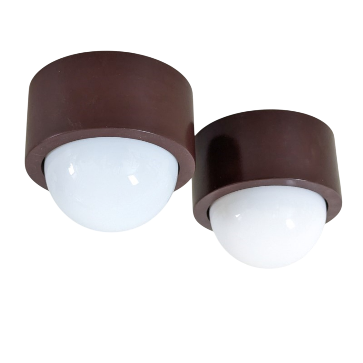 Massive Plafond Lamp – Jaren 70 - (kg47) image 2