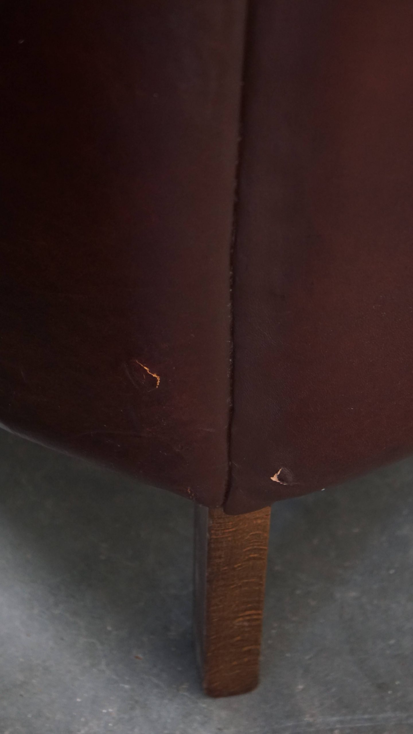 Karaktervolle Set Van 2 Vintage Schapenleren Armchairs Met Warme Kleuren En Een Mooi Patina image 19