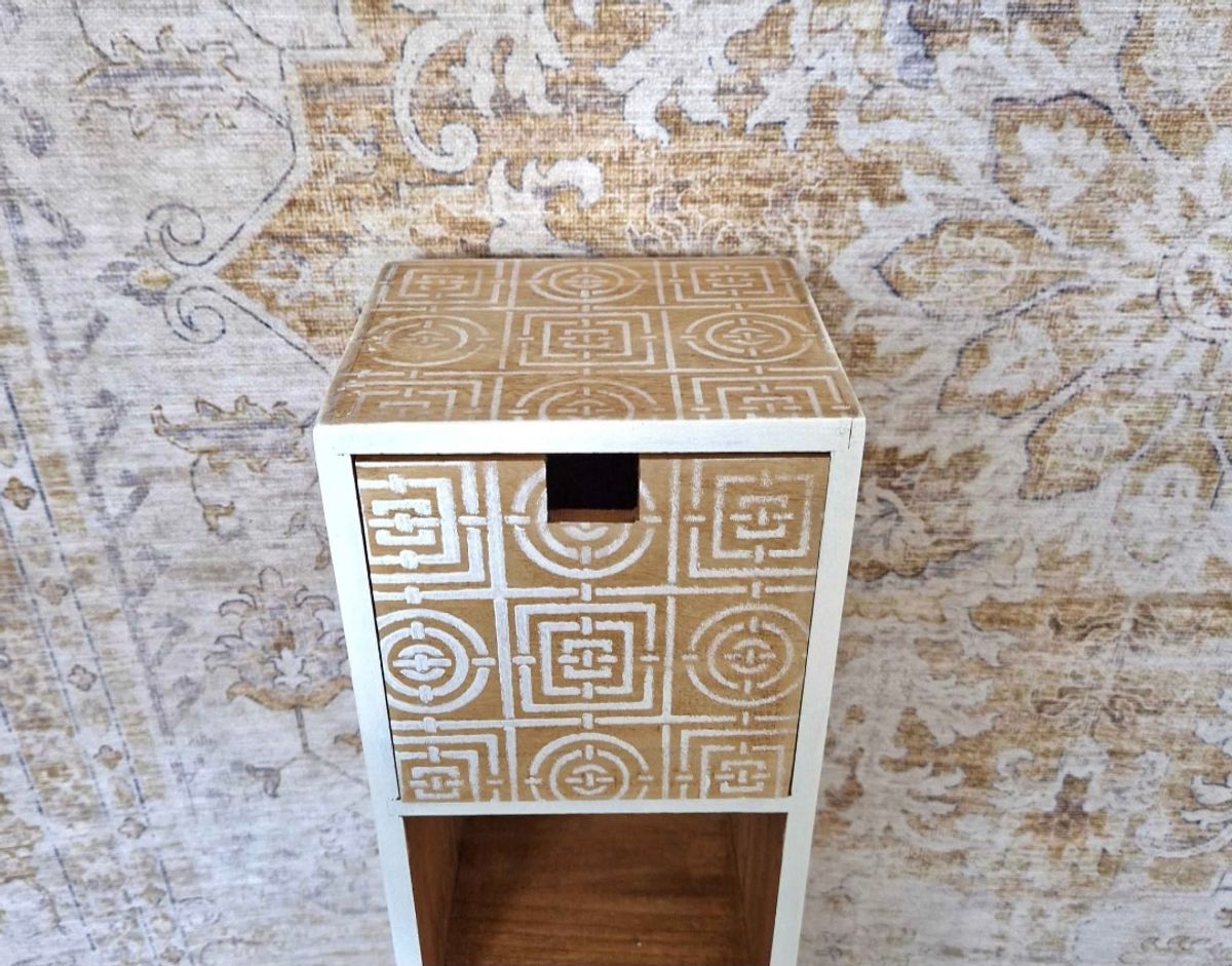 Boho Stijl Kastje/ Vitrinekast / Ladekastje image 5