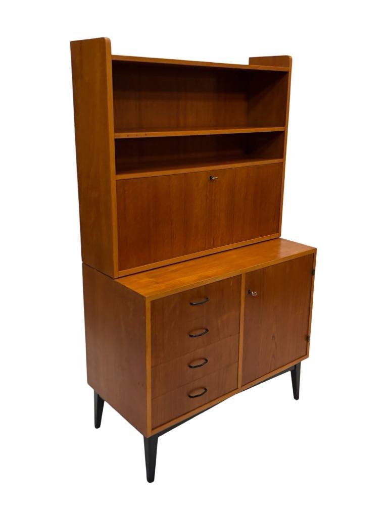 Vintage Wandkast Kast Werkplek Deens Design Jaren 60 image 6