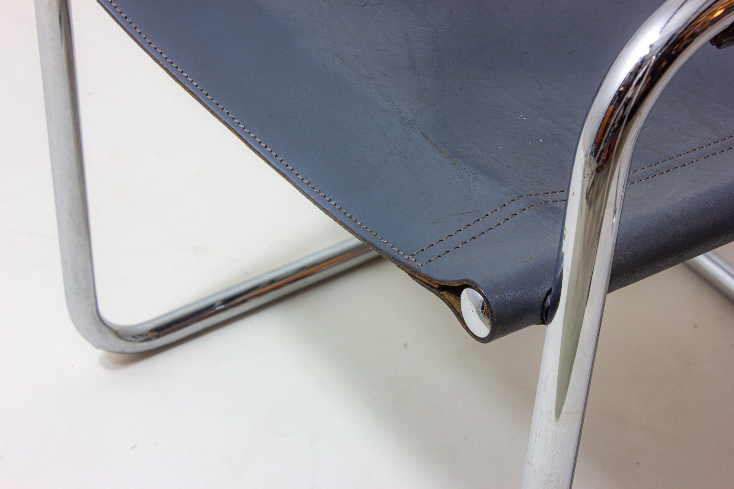 Set Van 5 Mid-century Mg5 Stoelen Van Matteo Grassi, Italië Jaren 80 image 10