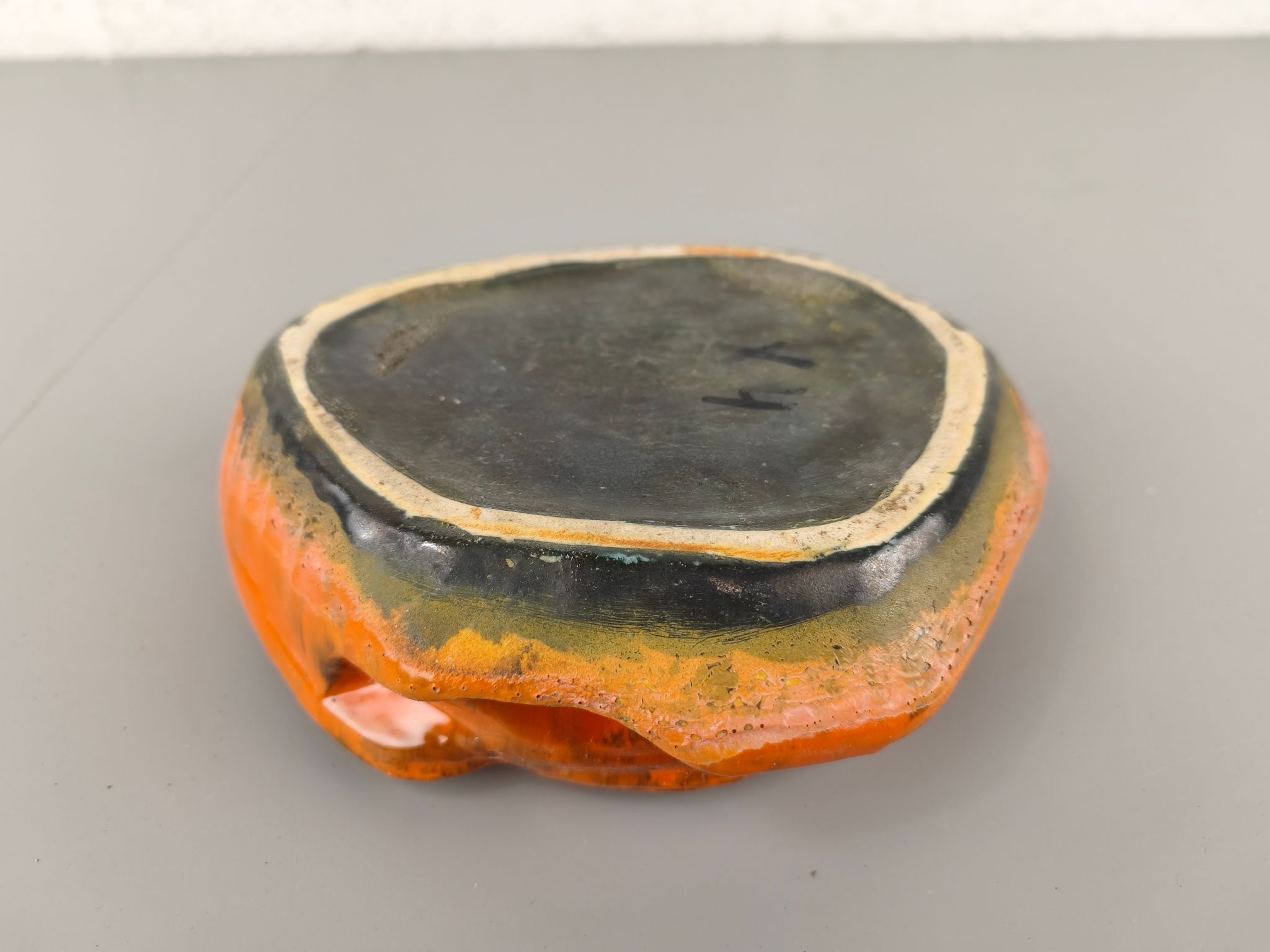 Vintage Keramiek Asbak / Vide-poche image 8