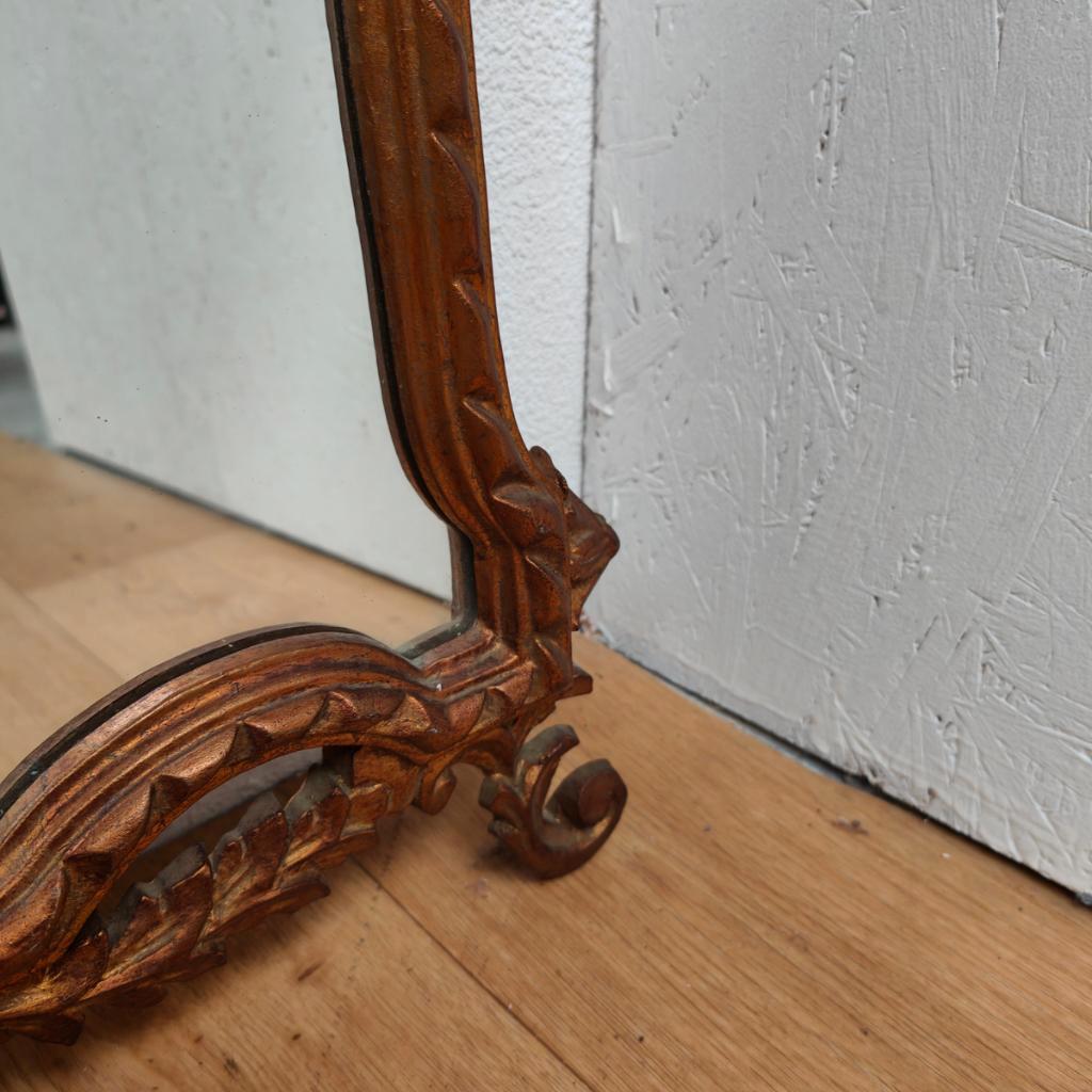 Vintage Goudkleurige Regency Rococo Barok Spiegel Schouwspiegel 704 image 12