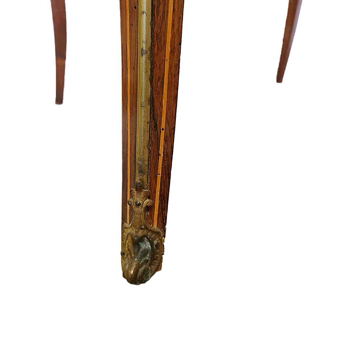 Antiek Franse Louis Xv Stijl Tafel Met Lade, Eind 19e Eeuw image 6