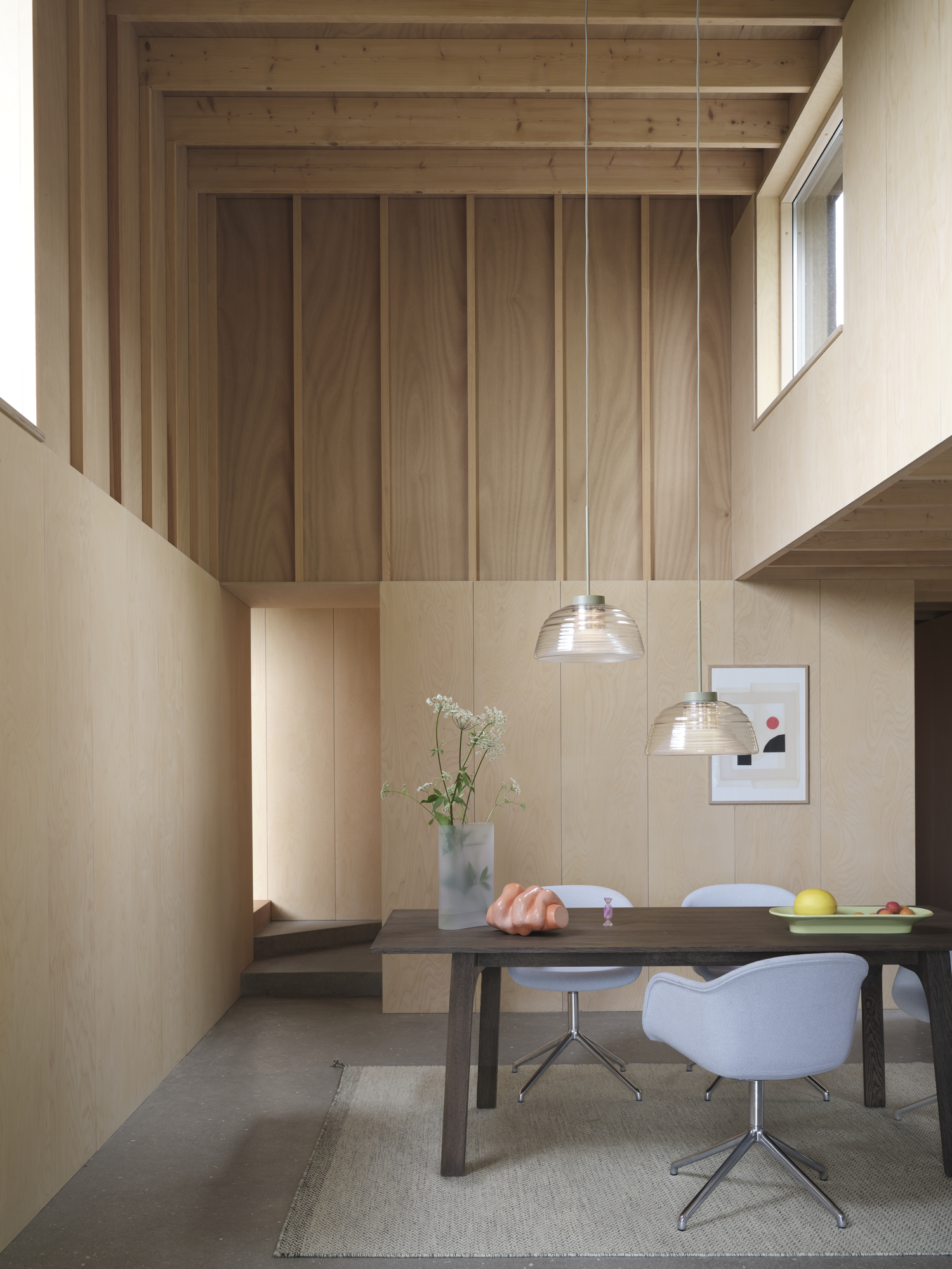 Muuto / Fiber Armchair / Swivel Base / Cognac image 4