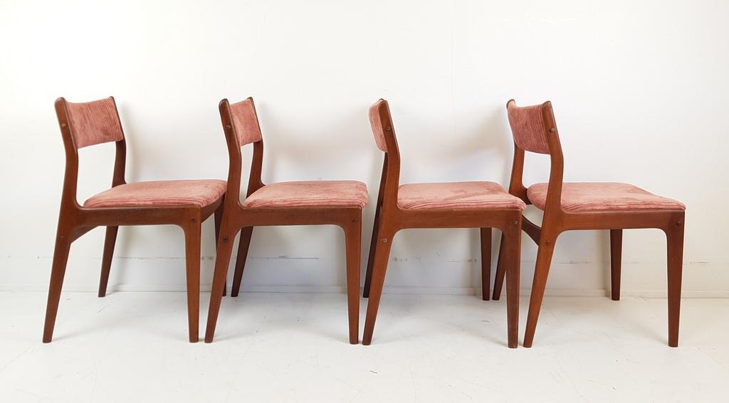 4 Deense Johannes Andersen Voor Uldum Roze Rib Stof image 6