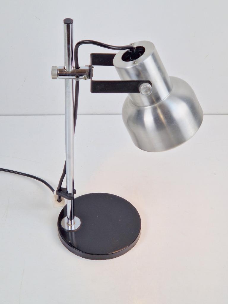 Vintage Anvia Alu Bureaulamp Hoogervorst '60 Mid Century image 6