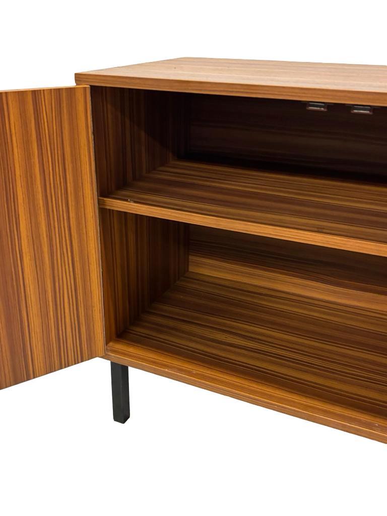 Vintage Kastje Compact Plak Fineer Jaren 70 Design image 4