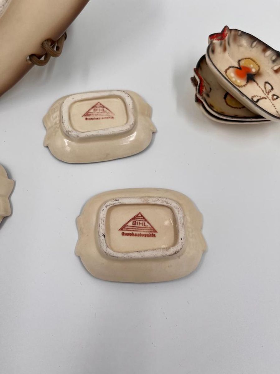 Vintage BIHL Serveerschaaltje Uit Tsjechoslowakije image 6
