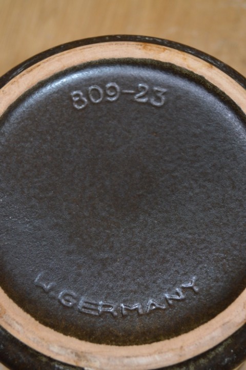 Vintage Keramische Zuil Met Pot – West-duits Aardewerk Van Wegmann image 4