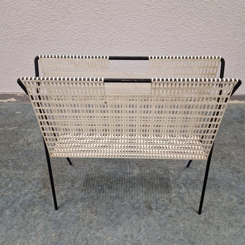 Vintage Lectuurrek Krantenbak Pikastro Stijl Fifties Design image 6