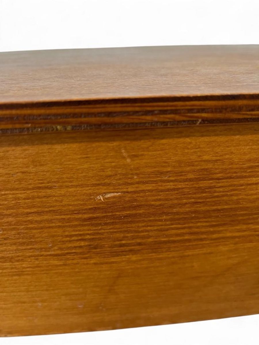 Vintage Naaikist Op Poten – Mid-century Opbergbox image 9