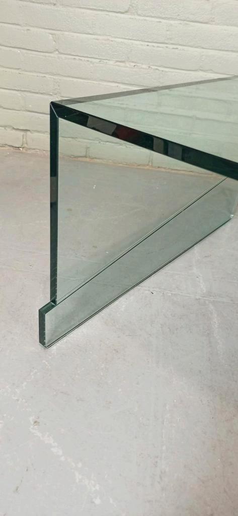 Vintage Design Glazen Salontafel, Postmoder image 8