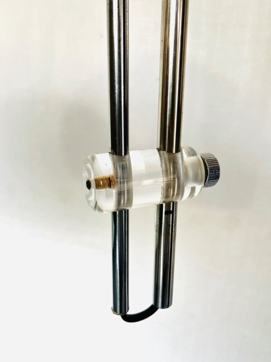 Vintage Artifort Double Arc Mushroom Space Age Wall Lamp image 11