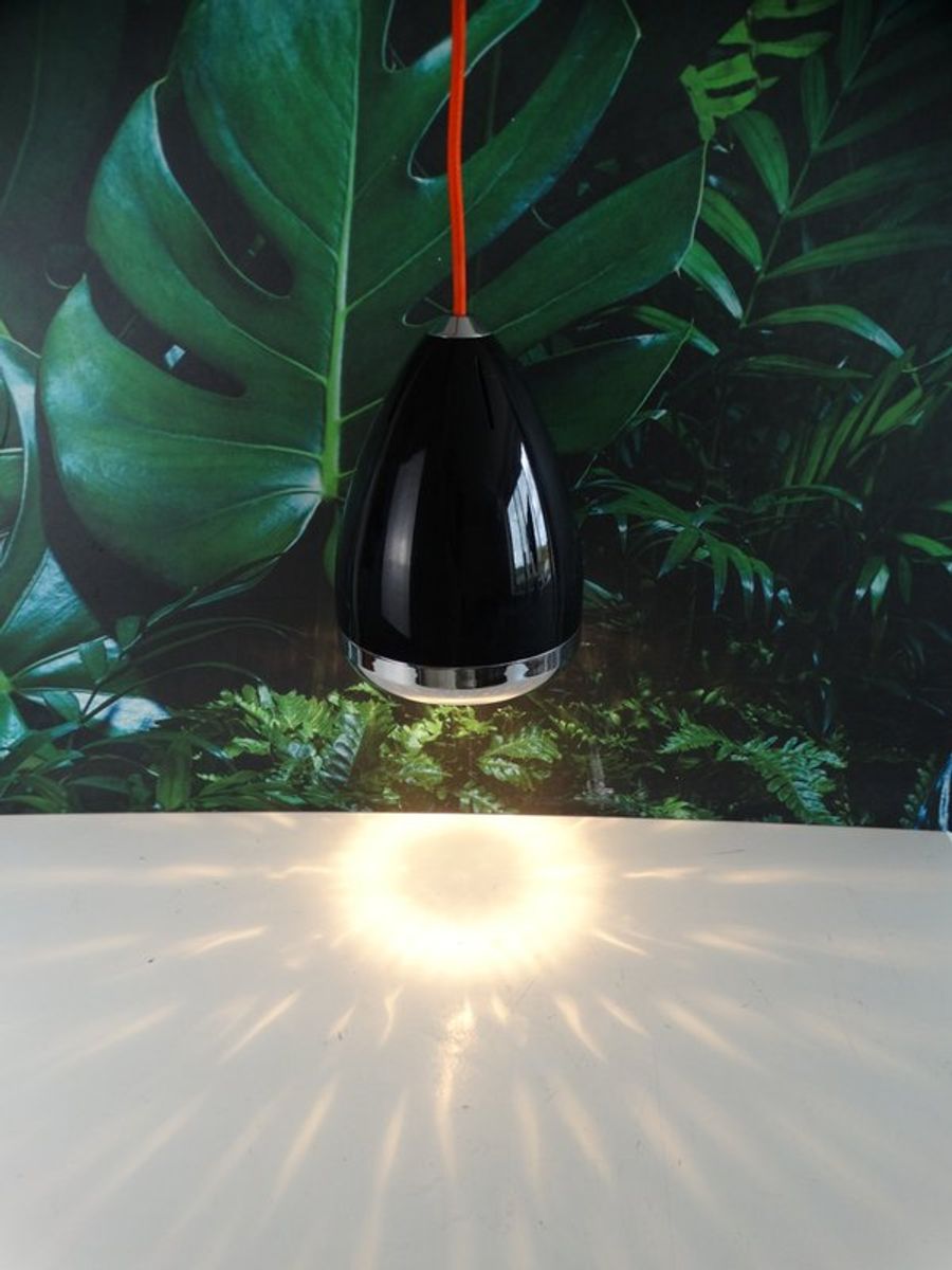 Vintage Herstal Lampetta Medium Pendel. Made In Italy. image 3
