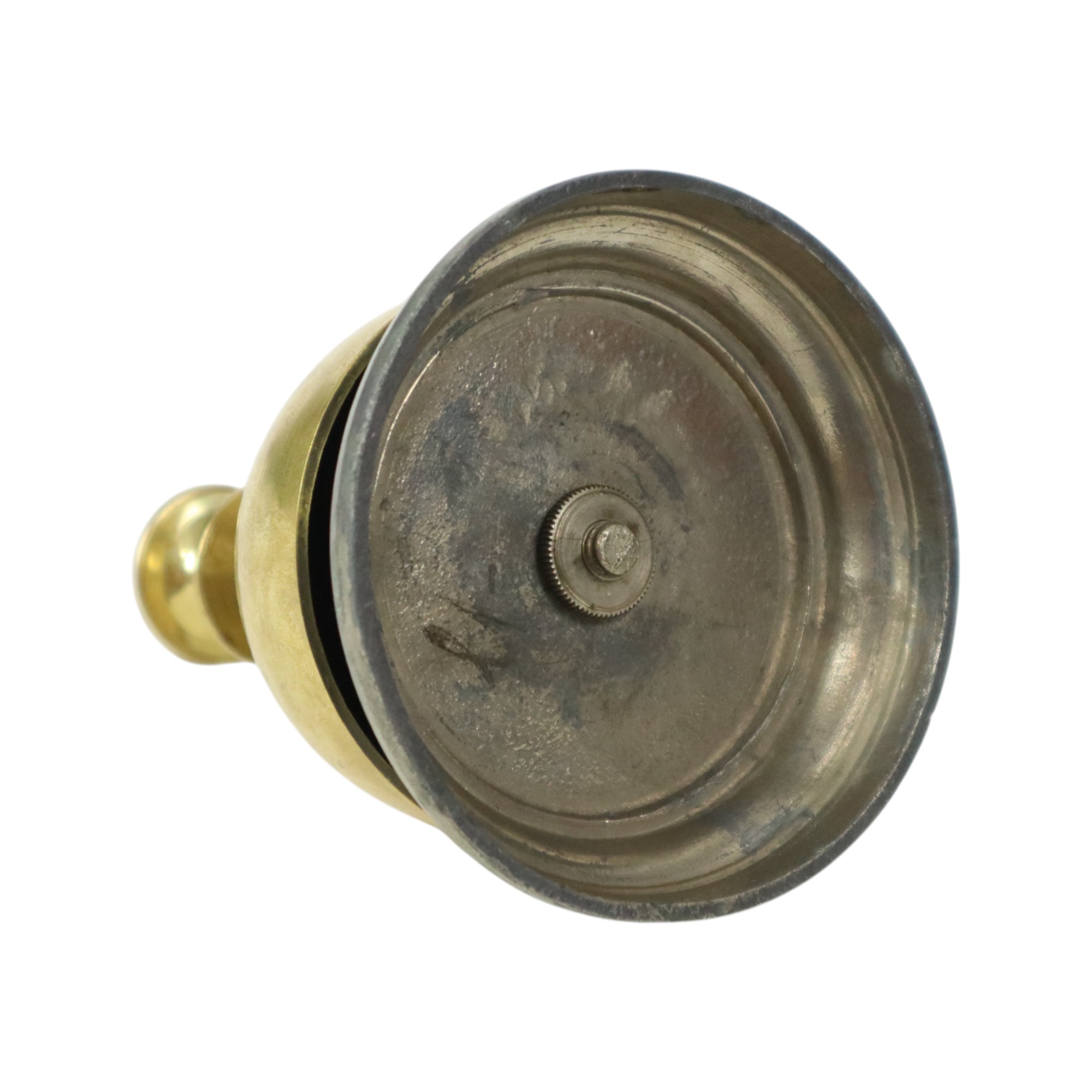 Messing En Metalen Hotelbel Receptiebel Mid-century image 9