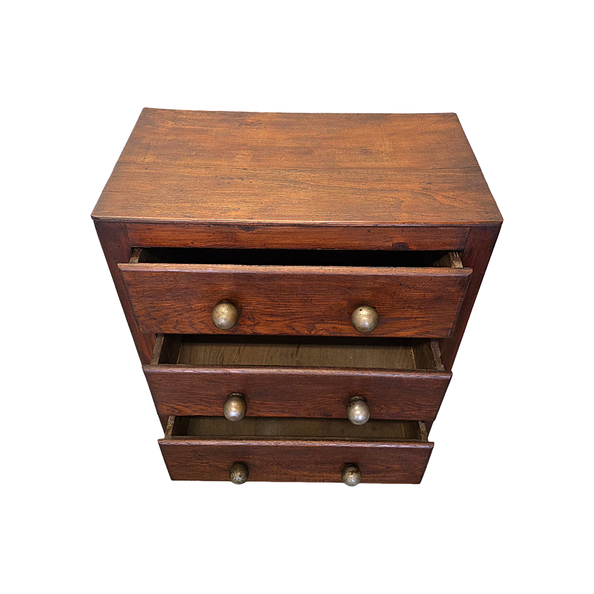 Oude Franse 3 Laden Commode, Circa 1940 image 3