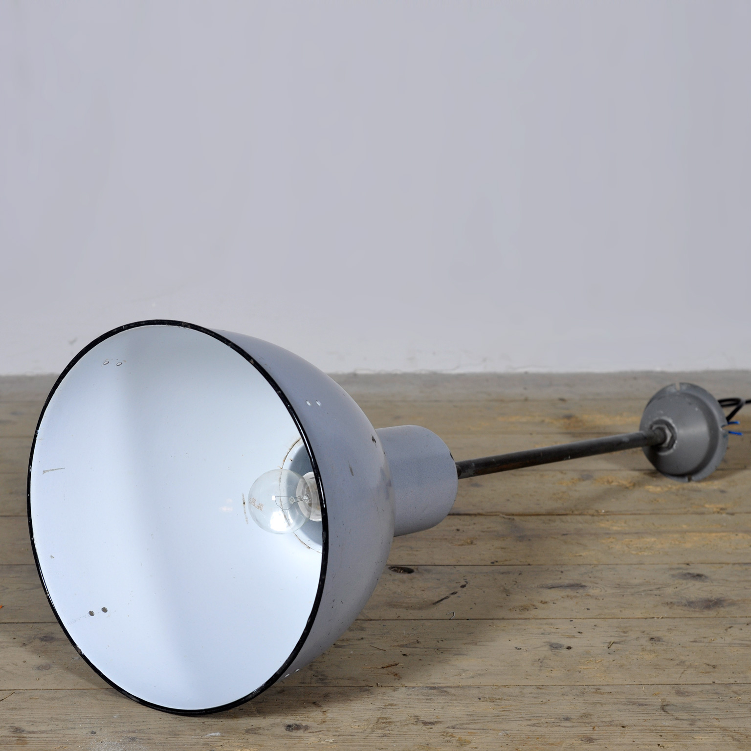 Industriële Bauhaus Hanglamp, 1950’s image 6