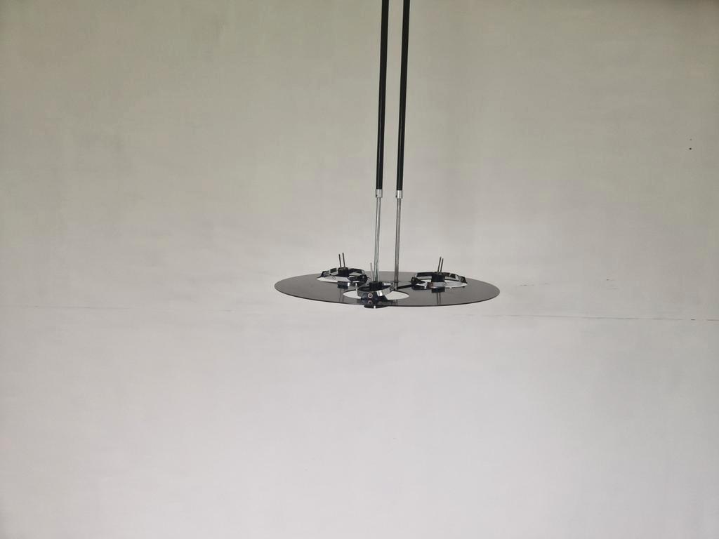 Zeldzame Dijkstra Postmoderne Vintage Triple Spot Lamp. image 2
