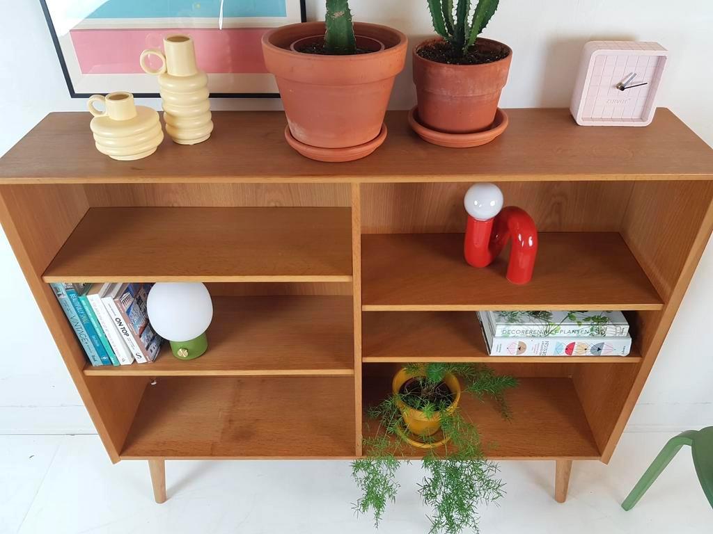 Vintage Eilen Fineer Brouer Kast | Boeken Kast image 5