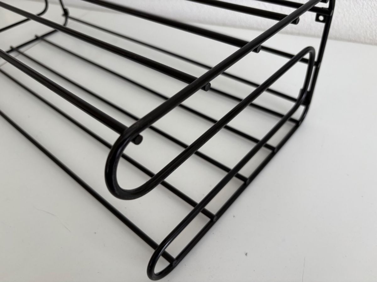 IKEA Rek Fran Zwart Draadrek image 3