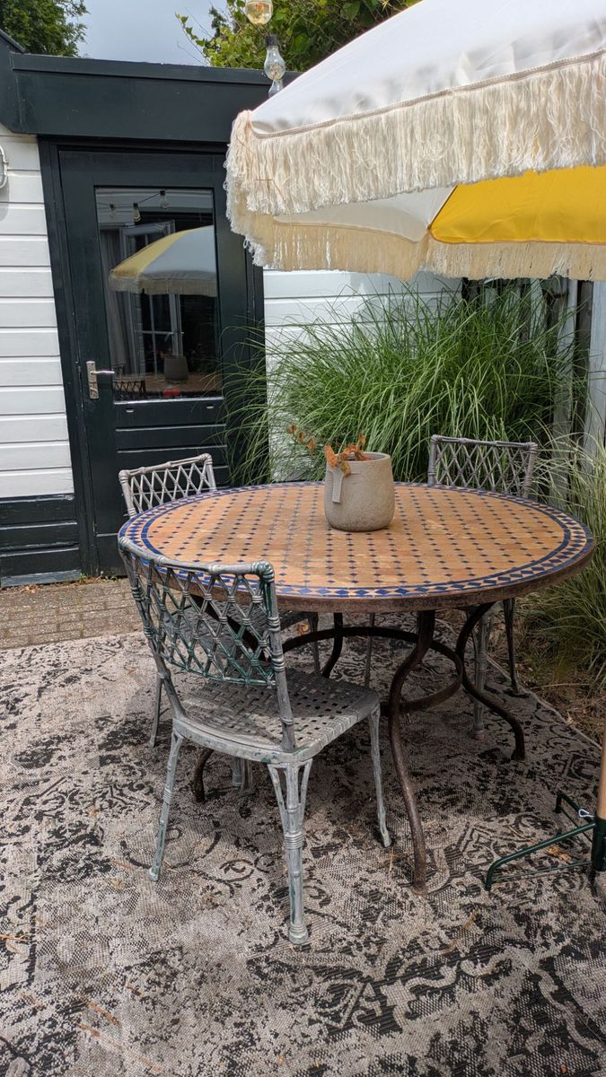 Bamboo Stoelen Set Van 4 image 9