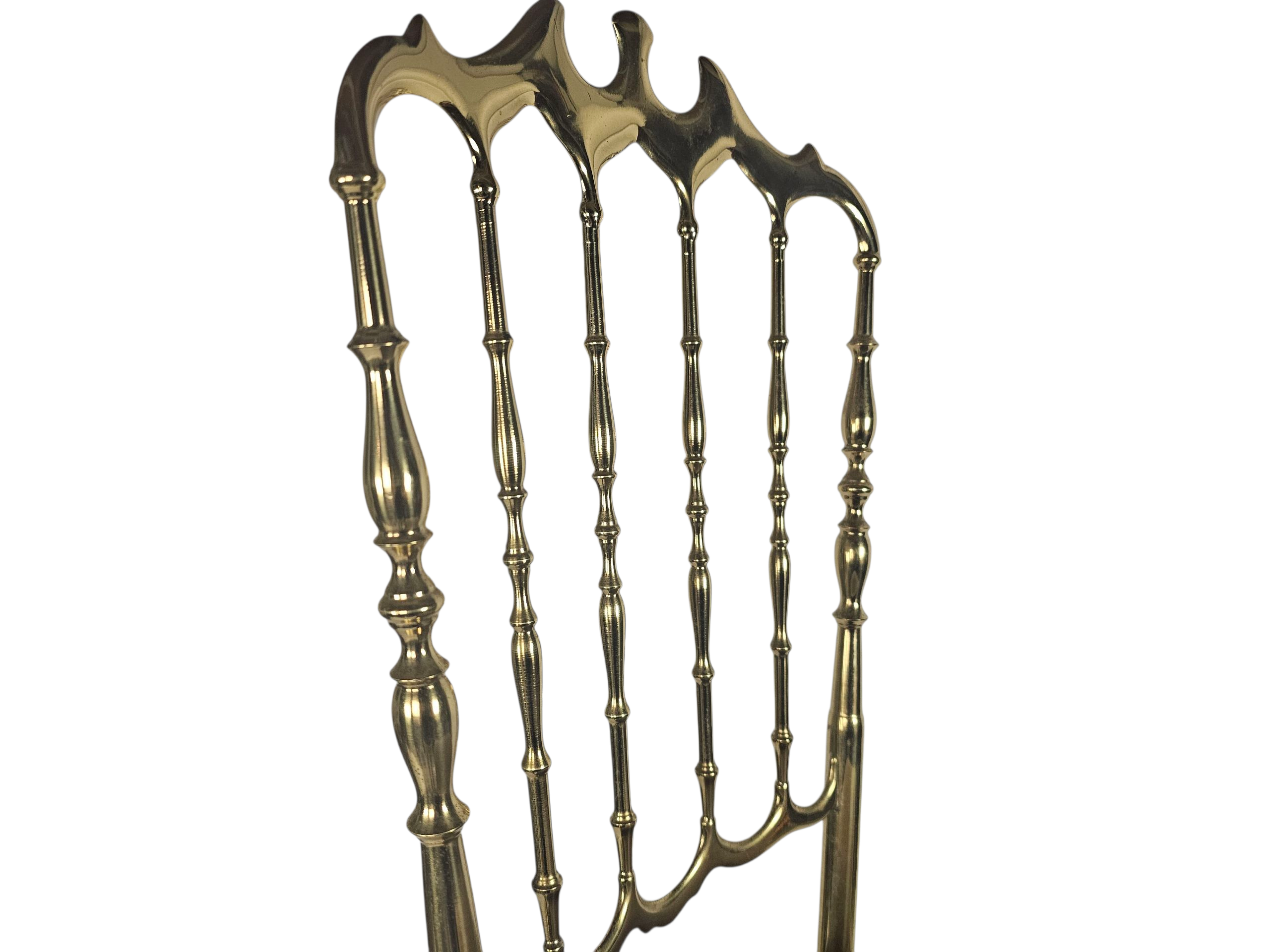 Italian Design - Chiavari Chair - High Chair - Messing - Italie - 1950's image 6