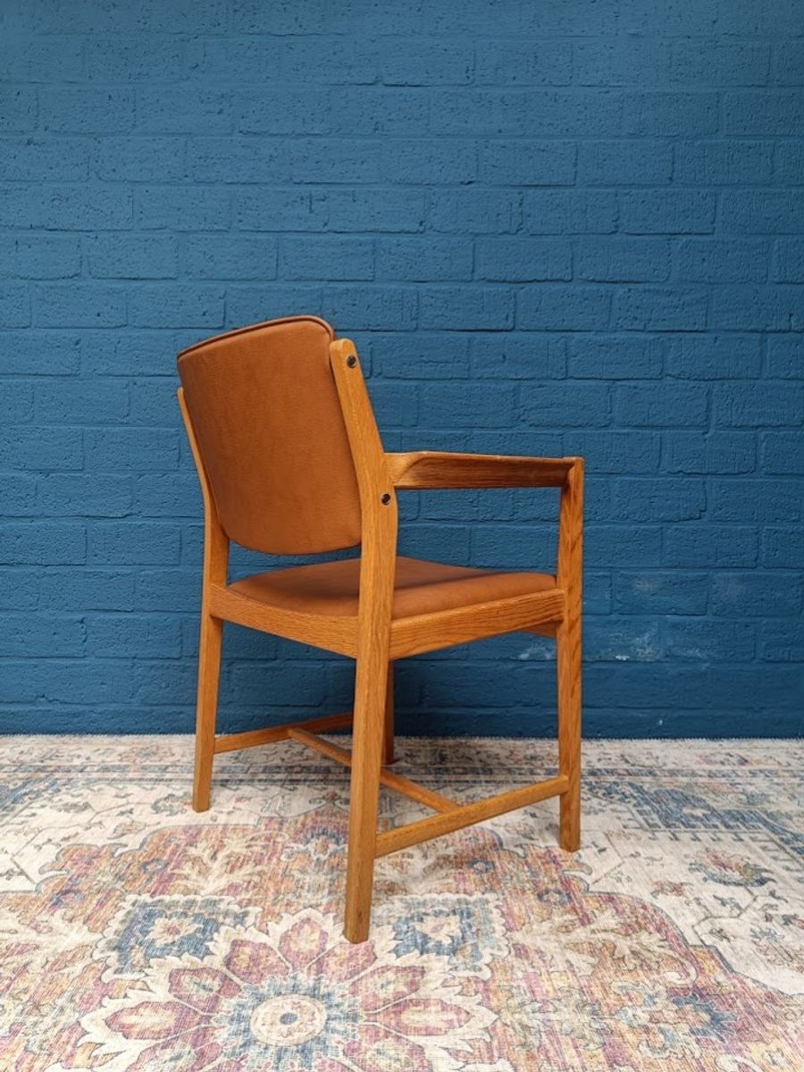 Vintage Fauteuil Bureaustoel, Jaren '60, Zweeds Design image 3