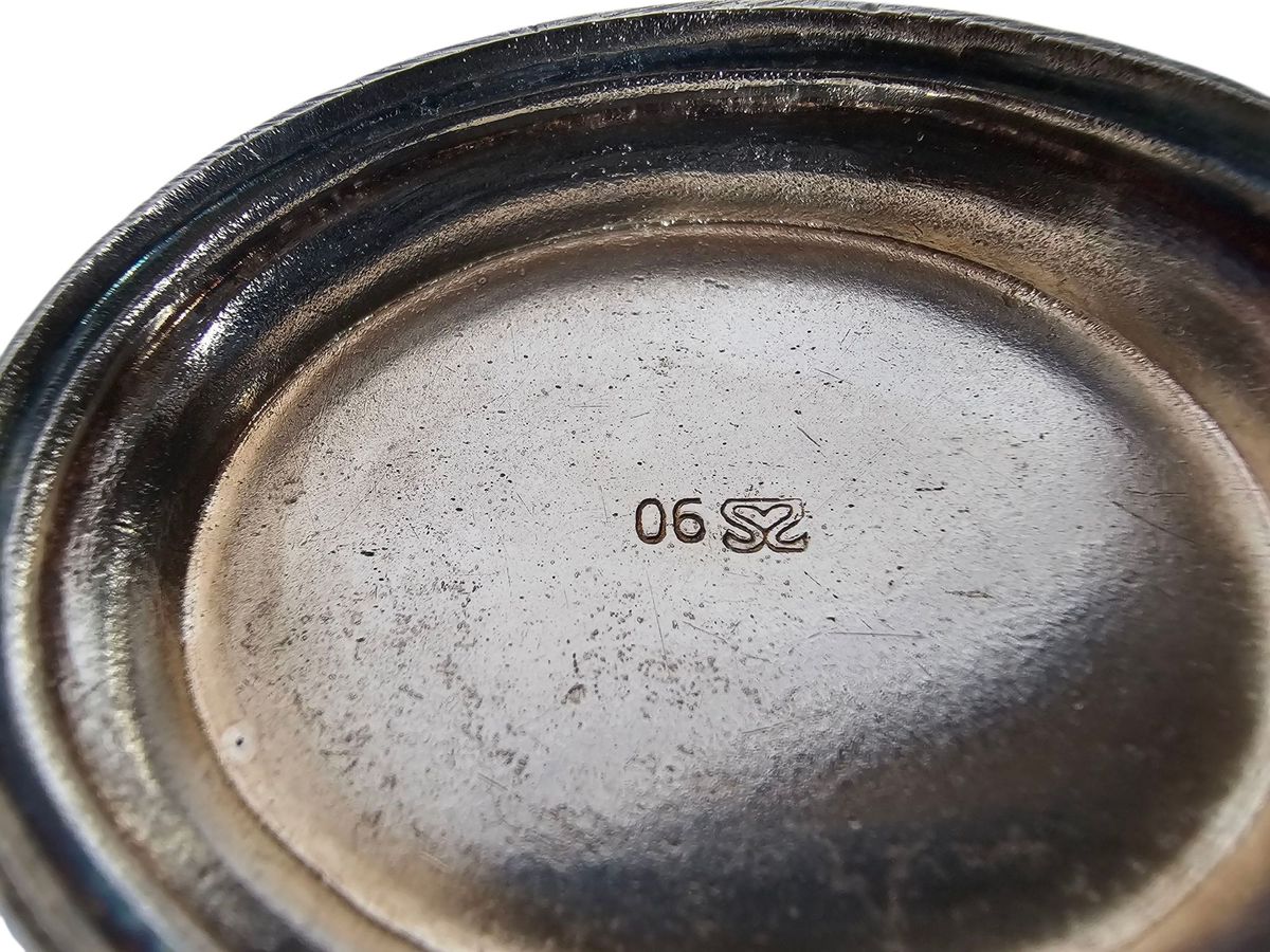 Suikerpot Met Schepje - Gegraveerd - Zilver - Gesigneerd - 3e Kwart 20e Eeuw image 5