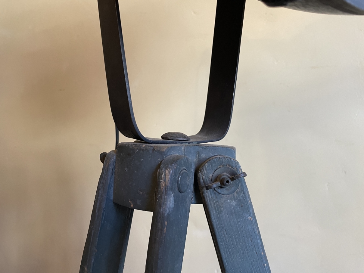 Vloerlamp Lamp Op Oud Statief Staand Industrieel Frns image 3