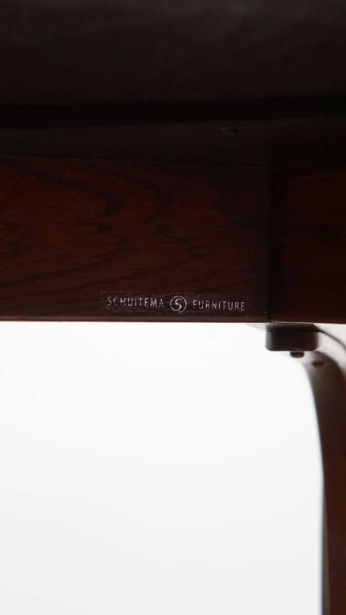 Zeer Mooie Art Nouveau Jugendstil Design Eettafel Van Schuitema Met Prachtige Details image 9