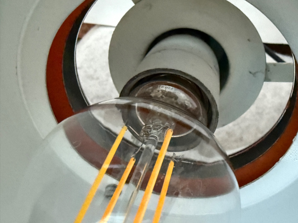 Space Age Lyskaer Belysning Hanglamp Bent Nordsted image 2
