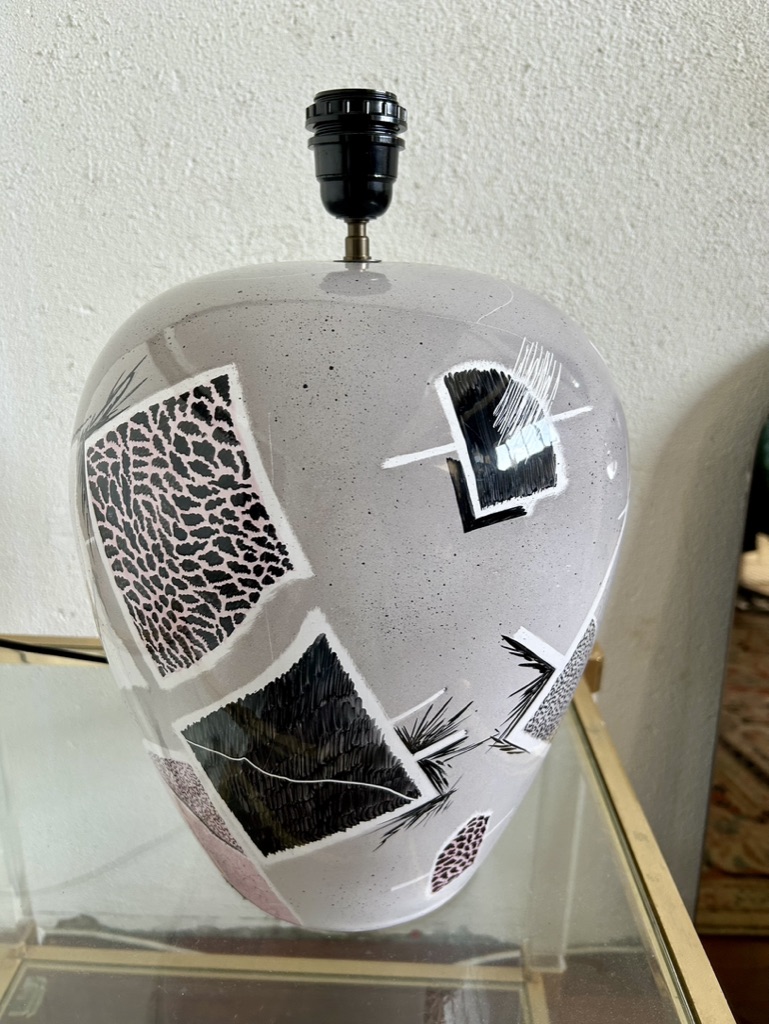 Vintage Franse Lamp, Jaren ‘80, Les Hurets | Memphis-stijl image 3