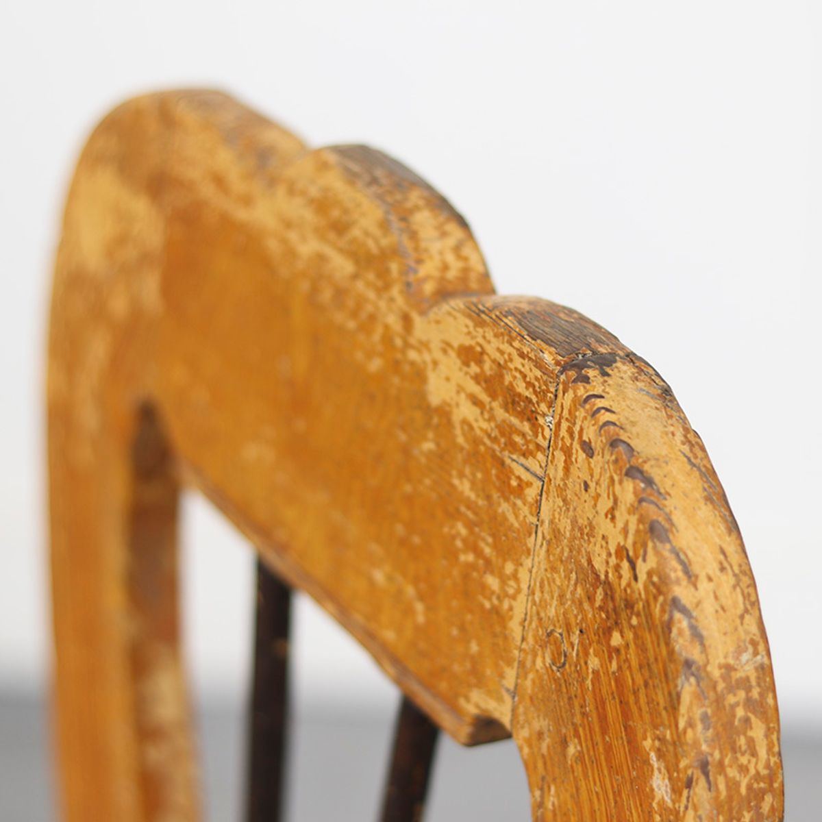 Antieke Wabi Sabi Primitieve Bergstoel image 7