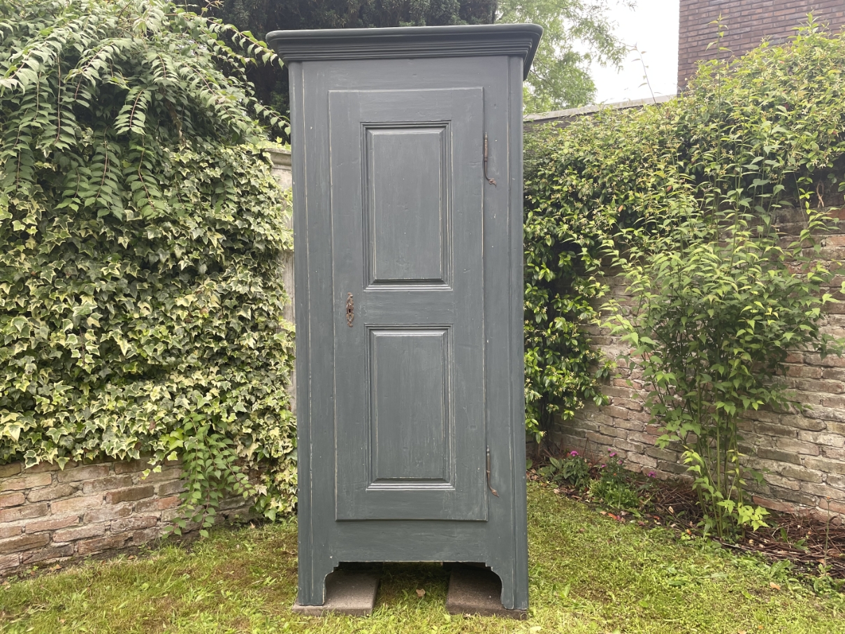 Imposante 18e Eeuwse Kast Garderobekast Keukenkast 240 Cm.frans image 15