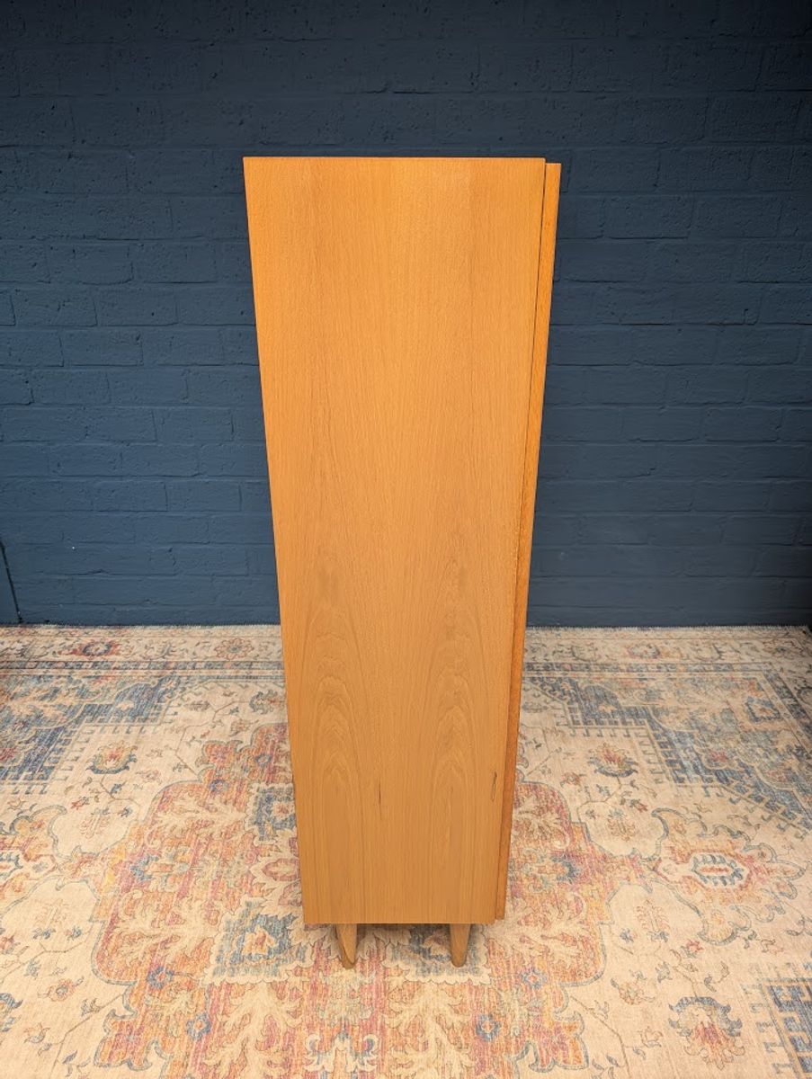 Vintage Eiken Vitrinekast, Deens Design image 11