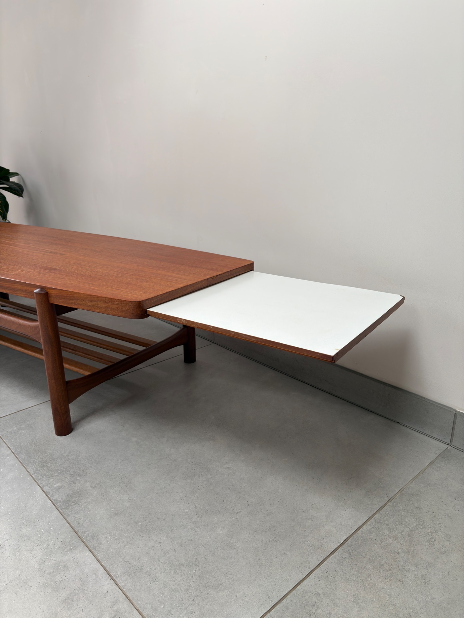 Vintage Uitschuifbare Salontafel Deens Design image 10