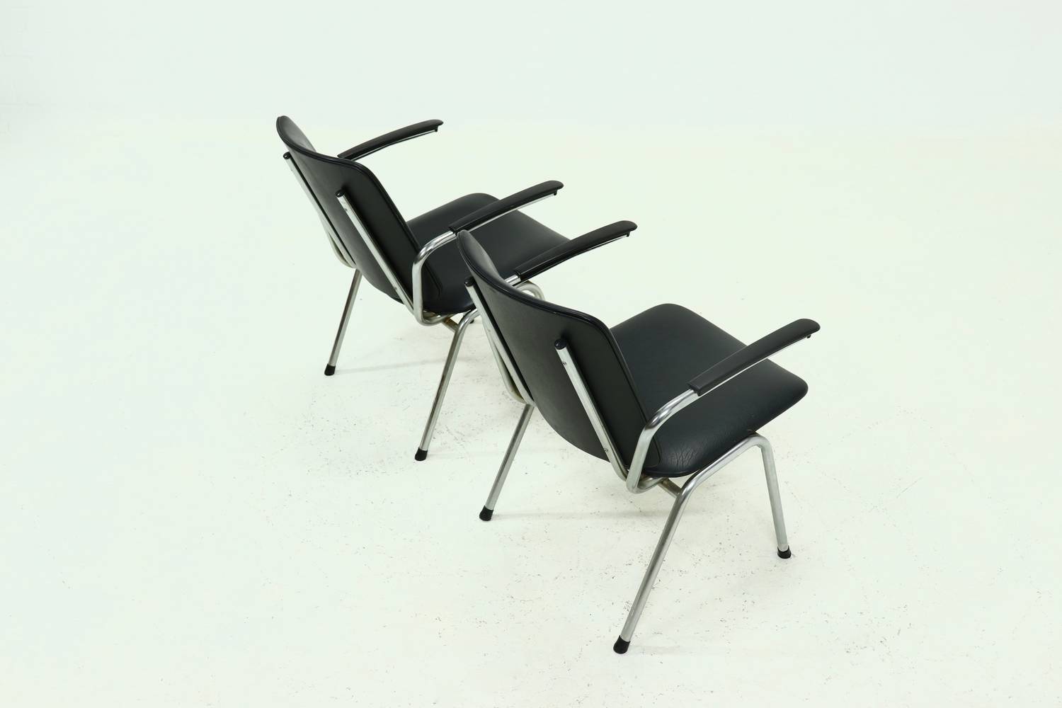 Set Of 2 Tubular Armchairs By Gebroeders de Wit 1960s image 8