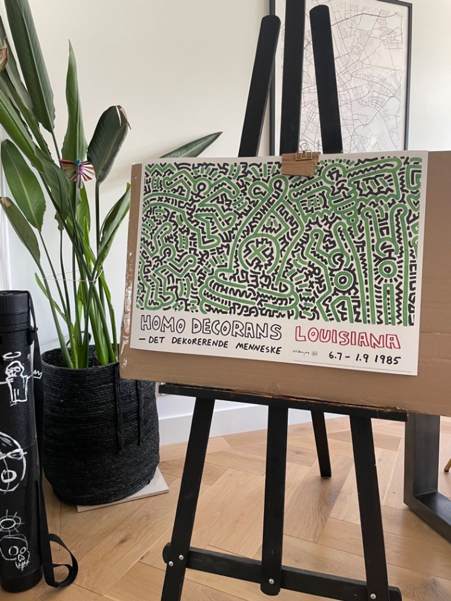 Keith Haring (1958-1990), Homo Decorans,1985, Anniversary Louisiana Archive, 2018 image 12