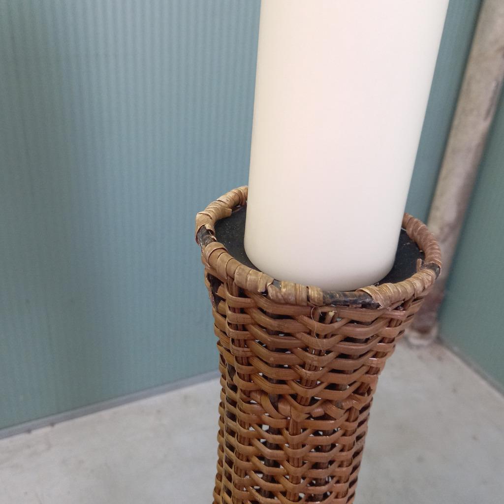 Vintage Rotan Kaarskandelaars image 7