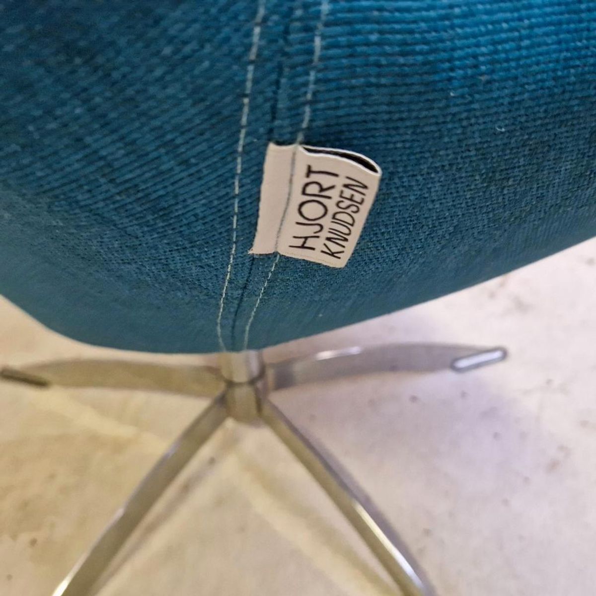 Hjord Knudsen Vintage Fauteuil Draaifauteuil Draaistoel image 3