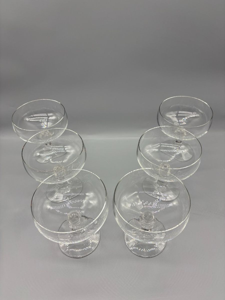 Set Champagne Coupes Edelkristal Schott Zwiesel 6 Stuks image 3