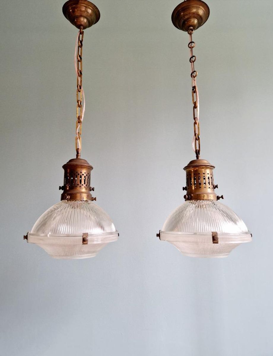 Prismatische Glazen Suspensie Van Holofaan, 1920-30s image 2