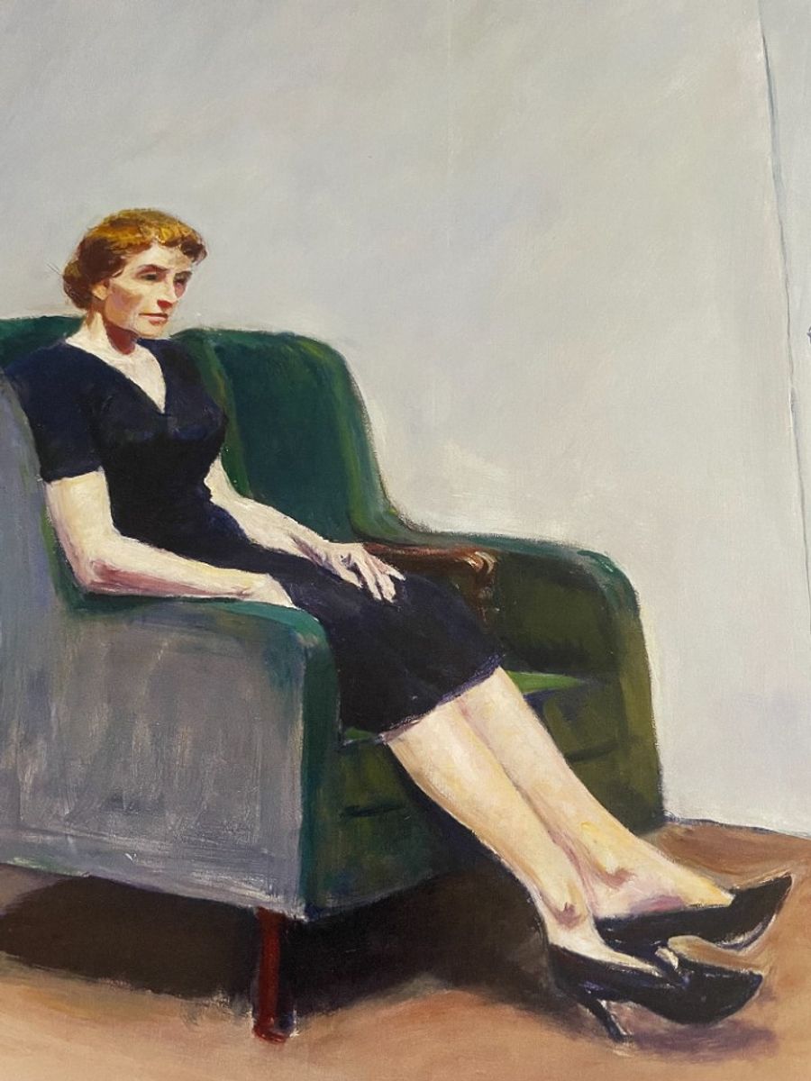 Edward Hopper (1882-1967), Intermission, 1963, image 14